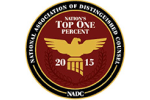 National Association of Distinguished Counsel / Nation's Top One Percent 2013 - Badge